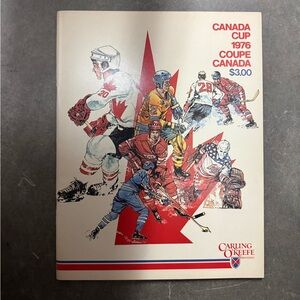 Canada Cup 1976 Program - Hockey Tournament Magazine